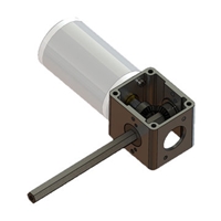Photo de 1:1 LJ Bevel Box with 0.5"Hex Output Shaft and CIM Mounting