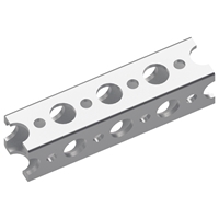 Tetrix Prime 4 Hole Square Beam pkg of 2 