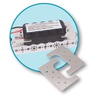 Tetrix Max Battery Clips pkg of 2
