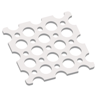 Tetrix Prime 3 x 3 Hole Plate 