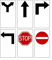 Traffic Street Sign Bundle 