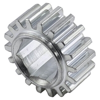 18 Tooth 20DP 0.5 in. Hex Bore Steel Gear 