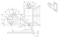 Photo de Servo Mount Offset Plate