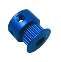 Picture of 20 Tooth GT2 6mm D-Shaft Timing Belt Pulley