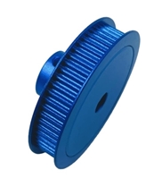 Photo de 60 Tooth  GT2 6mm D-Shaft Timing Belt Pulley