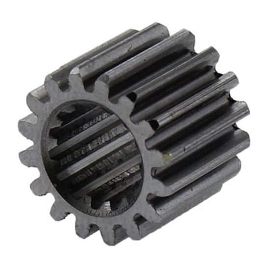 Photo de 16 Tooth 0.7 Module Falcon Spline Bore Steel Pinion Gear