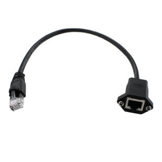 Photo de Ethernet Panel Mount Extension Cable