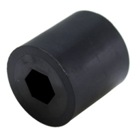 Photo de Sushi Roller Intake Wheels  - 3/8 in. Hex,  60a (Black)