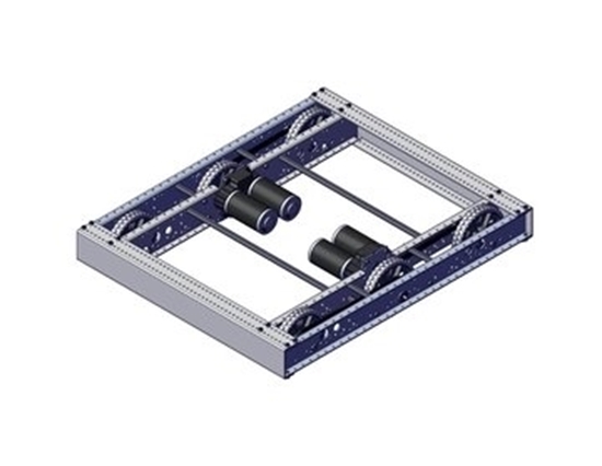 Photo de AM14U5 - 6 Wheel Drop Center Robot Drive Base - 2023 FIRST Kit of Parts Chassis