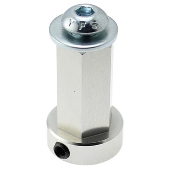 Photo de 6 mm D to 0.5 in. Hex-Shaft Adapter