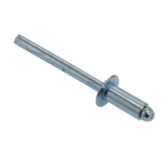 Photo de 3/16 in. Diameter 0.126 to 0.25 in. Grip Steel Rivet