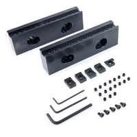 Picture of 6 in. TalonGrip™ Vise Jaw  - Mitee-Bite Part Number 32065 - Compatible with Tormach 4 in. and 5 in. vices