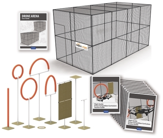 Picture of Drone Flight Guide Curriculum and Field Elements Kit with Arena