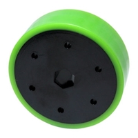 Photo de Stealth Wheels 1/2 Hex Bore, 3 Inch Dia, 35A Durometer Green