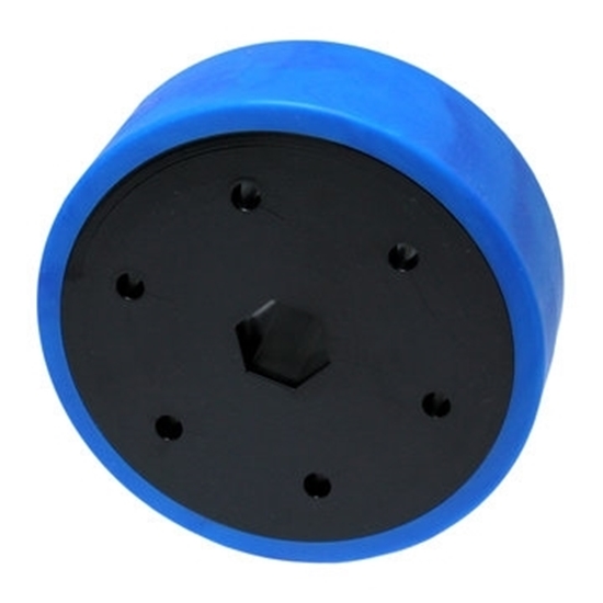 Photo de Stealth Wheels 1/2 Hex Bore, 3 Inch Dia, 50A Durometer Blue