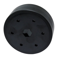 Photo de Stealth Wheels 1/2 Hex Bore, 3 Inch Dia, 60A Durometer Black