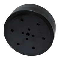 Photo de Stealth Wheels 5mm Hex Bore, 3 Inch Dia, 60A Durometer Black