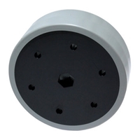 Photo de Stealth Wheels 3/8 Hex Bore, 3 Inch Dia, 80A Durometer Gray