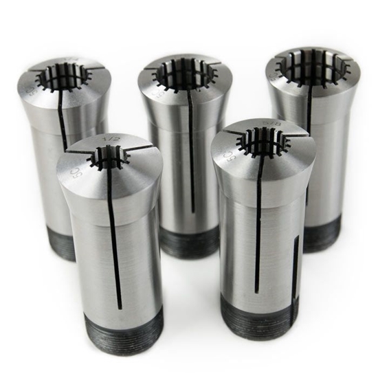 Photo de 5C Serrated Collet Set (5 Pcs.)