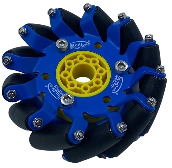 Picture of 100mm Slim Mecanum Wheel Set (Bearing Rollers, 2 left, 2 right)