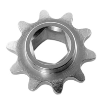 Photo de 35 Series Symmetrical Hub Sprockets 500Hex, 10 Tooth