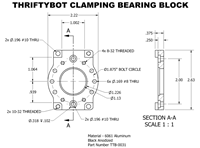 Picture of Thrifty Clamping Bearing Block