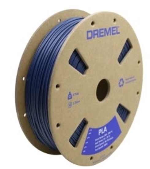 Picture of 3D PLA Filament Spool, 1.75mm Diameter, Matte Navy Blue 0.75kg