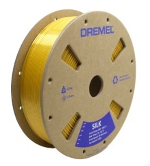 Picture of 3D Silk PLA Filament Spool, 1.75mm Diameter, Gold 0.75kg