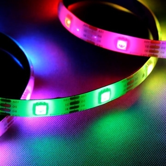 Picture of 12V Addressable 150 LED Light Strip 16.4 ft