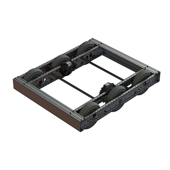 Photo de AM14U5 Upgrade Kit 8" SD Pneumatic Wheels
