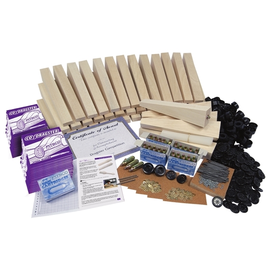 Photo de CO2 Dragsters 50-Pack Balsa Wood