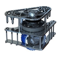 Picture of SDS MK4i Swerve Modules (Non Assembled, L3 6.12:1, No Motor, Kraken Pinion, No Encoder, Colson Wheel)