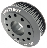 Photo de 48 Tooth HTD Pulley - Bearing / Hub Bore