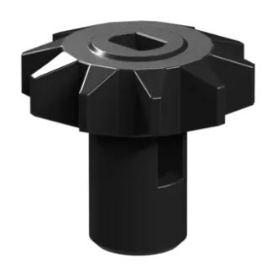 Picture of Cog wheel T10 m=1,5, black