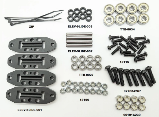 Photo de Sliding Elevator Bearing Block Kit