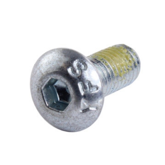 Photo de 10-32 x 0.5 in. Button Head Cap Screw with Nylon Patch