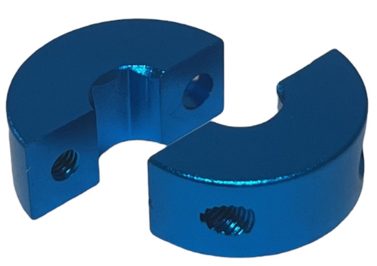 Photo de 6mm Hex-Shaft Collar Clamp 2 Piece