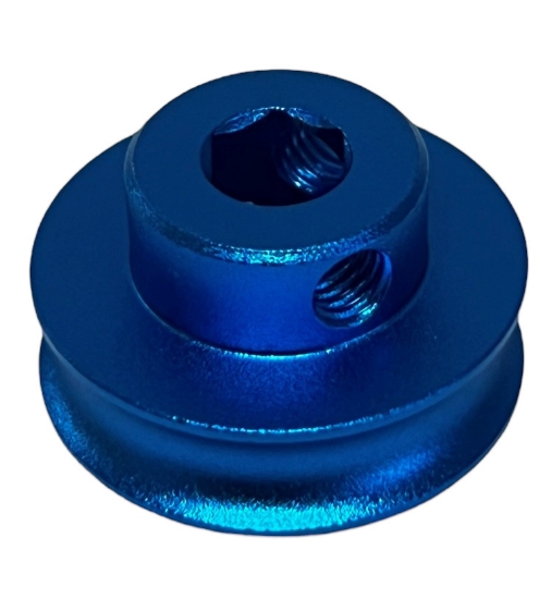 Picture of 20mm OD 6mm Hex-Shaft Round Groove Pulley