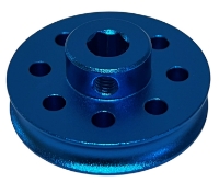 Picture of 30mm OD 6mm Hex-Shaft Round Groove Pulley