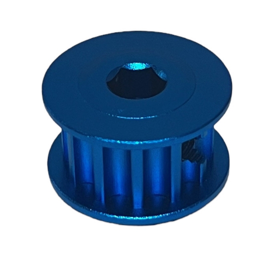 Picture of 12 Tooth GT2 6mm Hex-Shaft Timing Belt Pulley