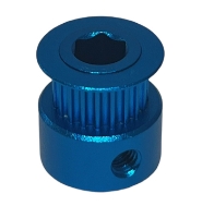 Photo de 20 Tooth GT2  6mm Hex-Shaft Timing Belt Pulley