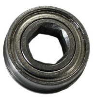Photo de 6mm Hex-Shaft Flanged Bearing (12 pack)