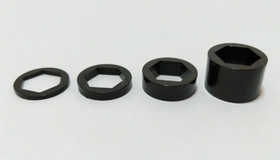 Photo de QTY 50 - Thrifty 1/2" Hex  1/16" Thick