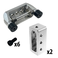 Photo de SDS Billet Elevator Bearing Block Kits with 1/16 in Tube Plugs