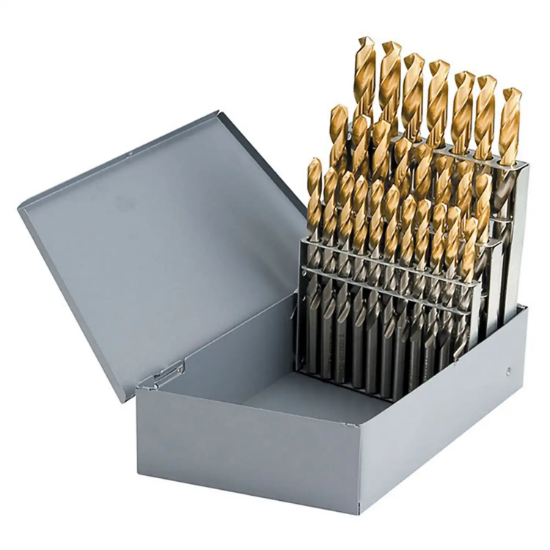Photo de 1/16 in. - 1/2 in. Jobber Length Drill Set (by 64ths)