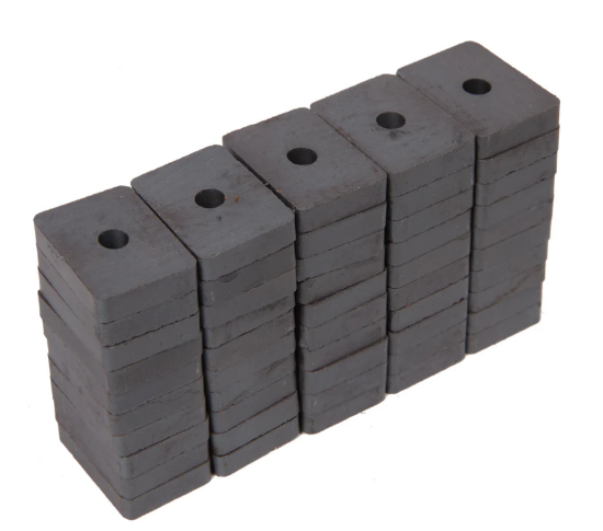 Photo de Rectangular Ceramic Magnets (pkg of 50)