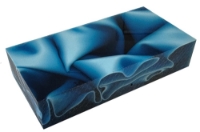 Picture of Blue Acrylic Square Blank (50mmx100mmx20mm)