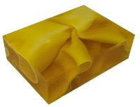 Picture of Yellow Acrylic Square Blank (50mmx70mmx20mm)