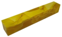 Picture of Yellow Acrylic Square Blank (20mmx130mmx20mm)