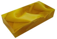 Picture of Yellow Acrylic Square Blank (50mmx100mmx20mm)